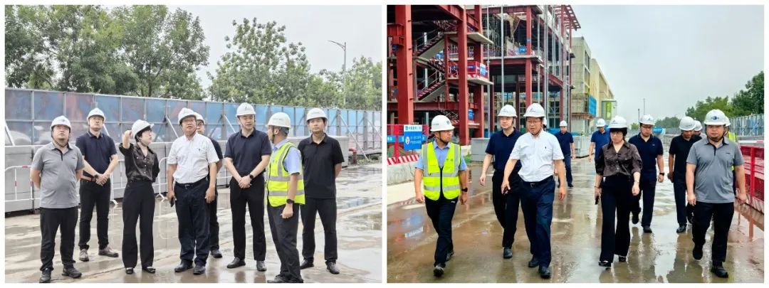 王德成赴懷柔基地開展二期項目安全生產工作督導